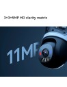 Cámara de vigilancia IMOU Cruiser Triple 11MP Exterior WiFi en Logroño