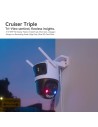 Cámara de vigilancia IMOU Cruiser Triple 11MP Exterior WiFi en Logroño