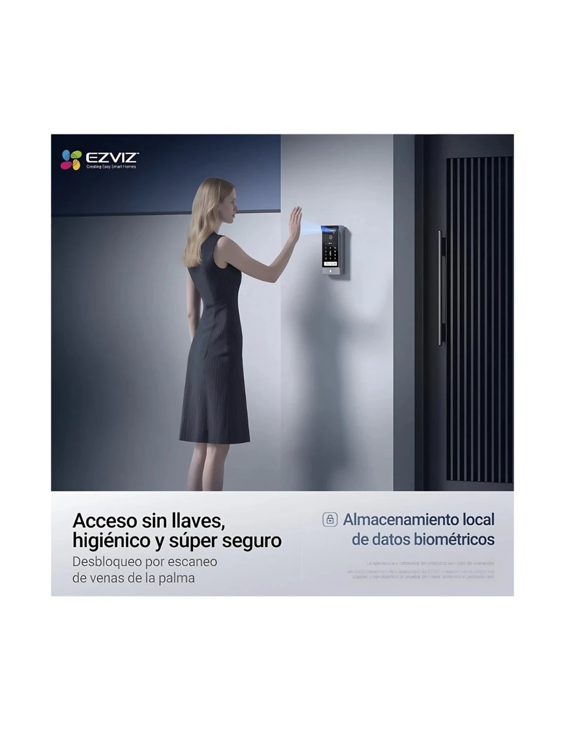 Videoportero EZVIZ HP7 Pro 4K WiFi visión nocturna en Logroño