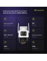 Cámara de vigilancia IMOU Cruiser Dual 2C 2K Exterior 4G IP65