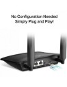 Router wifi 4G TP-Link TL-MR100 300 Mbps, 2,4 GHz, 2 antenas, wifi 4