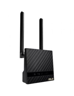 Router wifi Asus 4G-N16, 300 Mbps, 2,4 GHz, 4 antenas, wifi 4 2