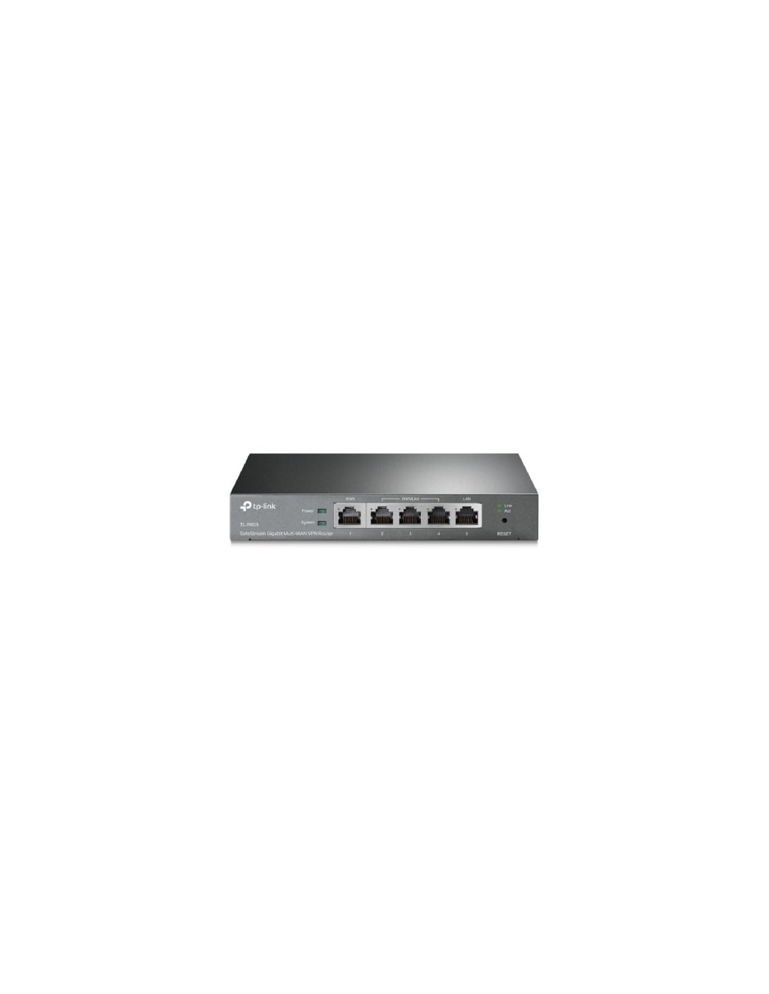 Router VPN SafeStream Gigabit TP-Link Omada TL-R605, 5 puertos multi-w
