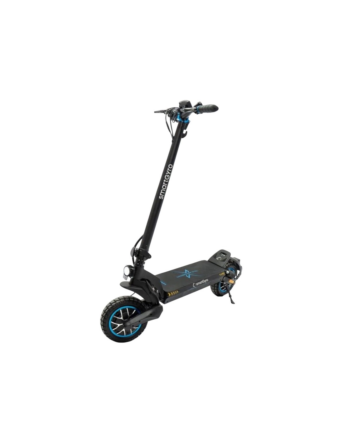 Patinete eléctrico SmartGyro Cross Dual Max 1000W Negro 25km/h 30km 10