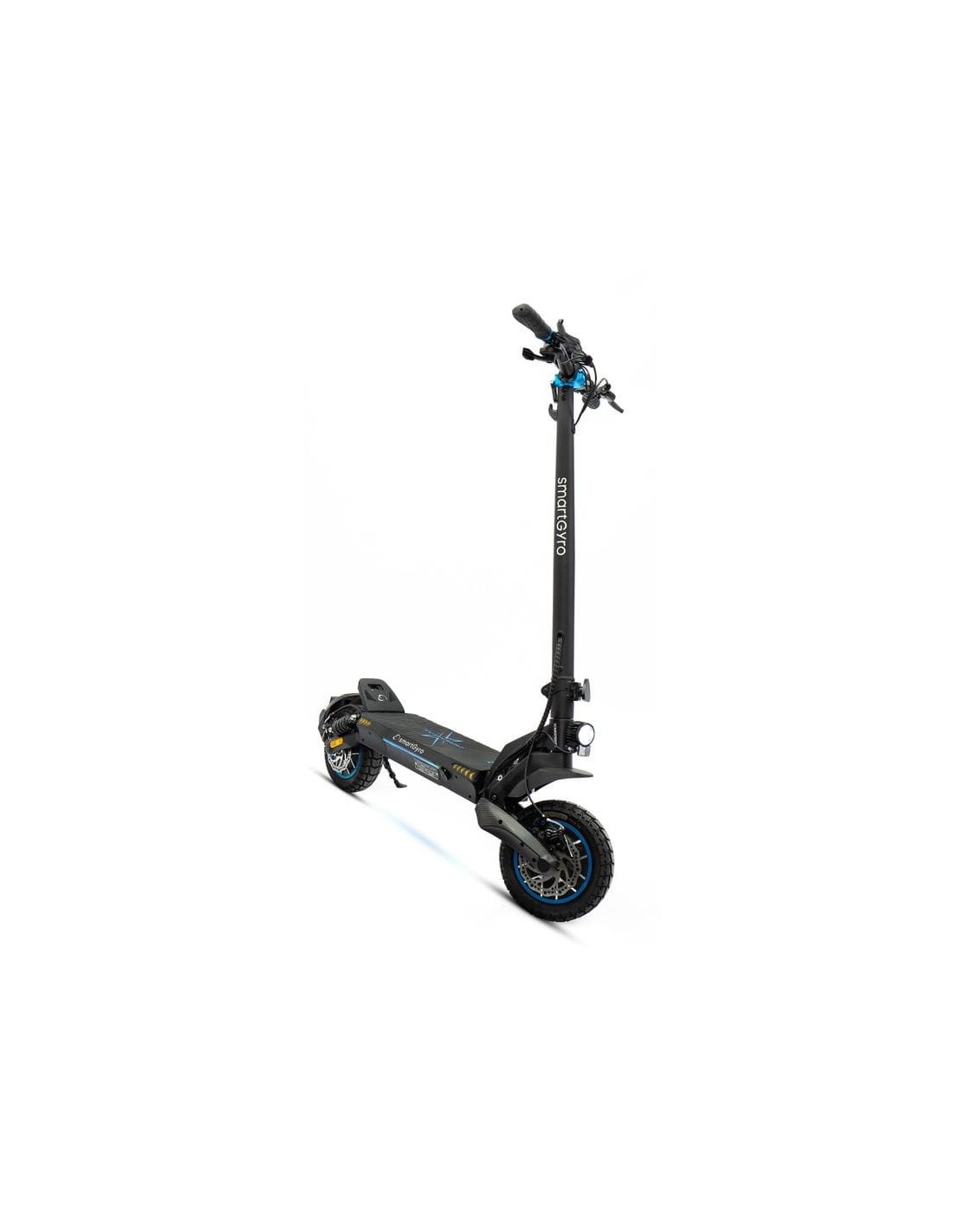 Patinete eléctrico SmartGyro Cross Dual Max 1000W Negro 25km/h 30km 10