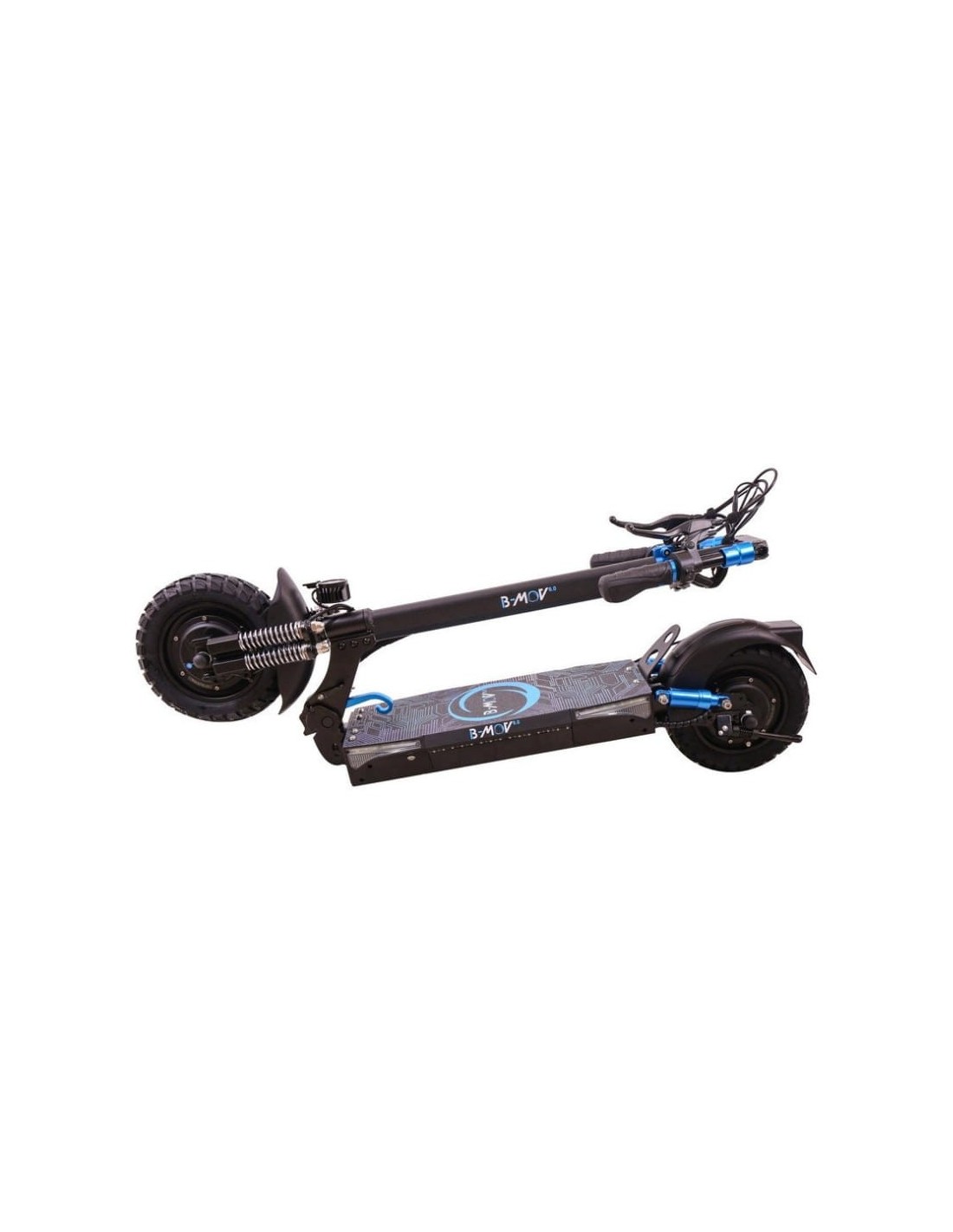 Patinete eléctrico B-MOV 6.0 Cadaqués 1000 W Negro 25km/h 50km suspens