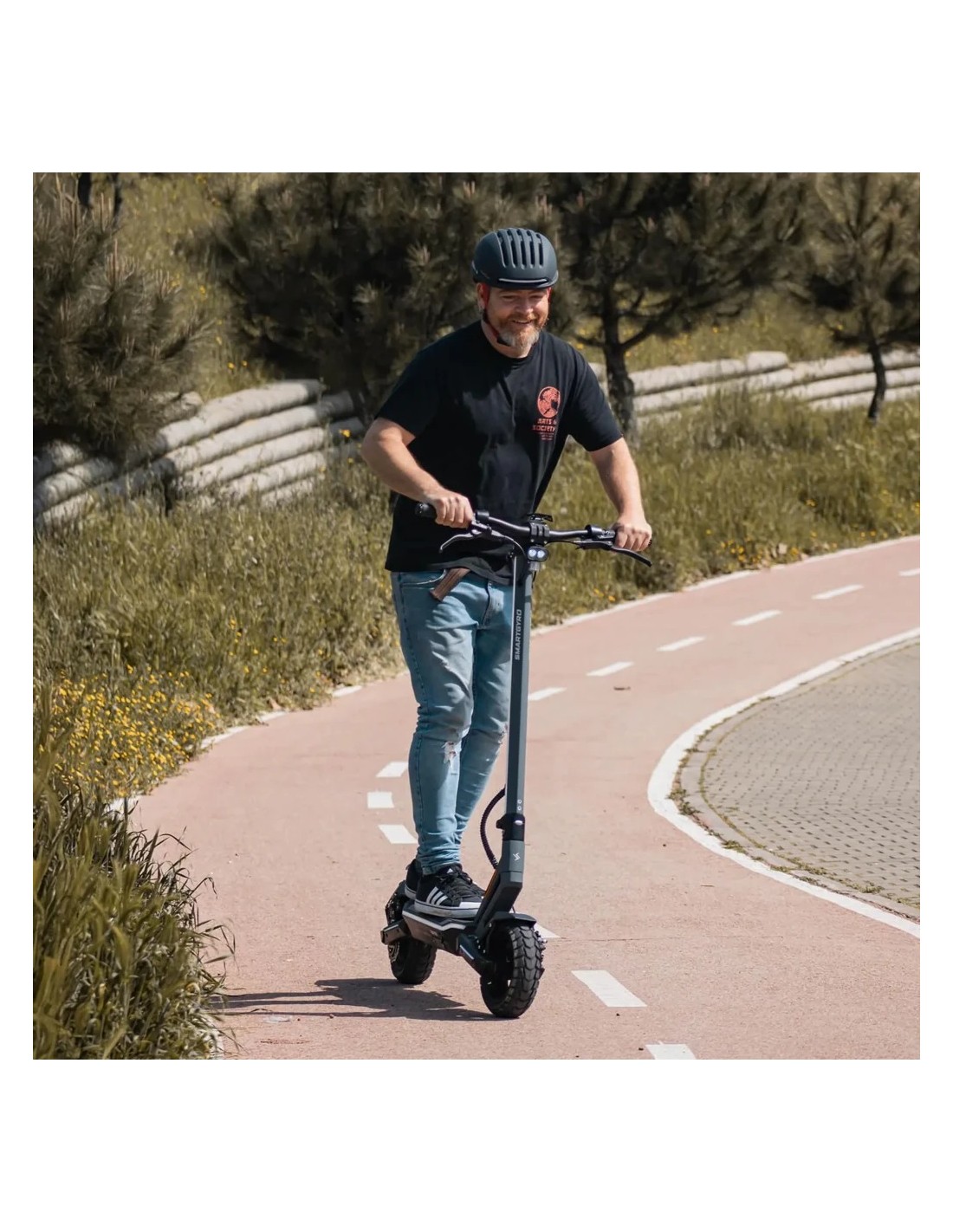 Patinete eléctrico SmartGyro Raptor Evo 1000W 60km 25km/h 10 pulgadas 