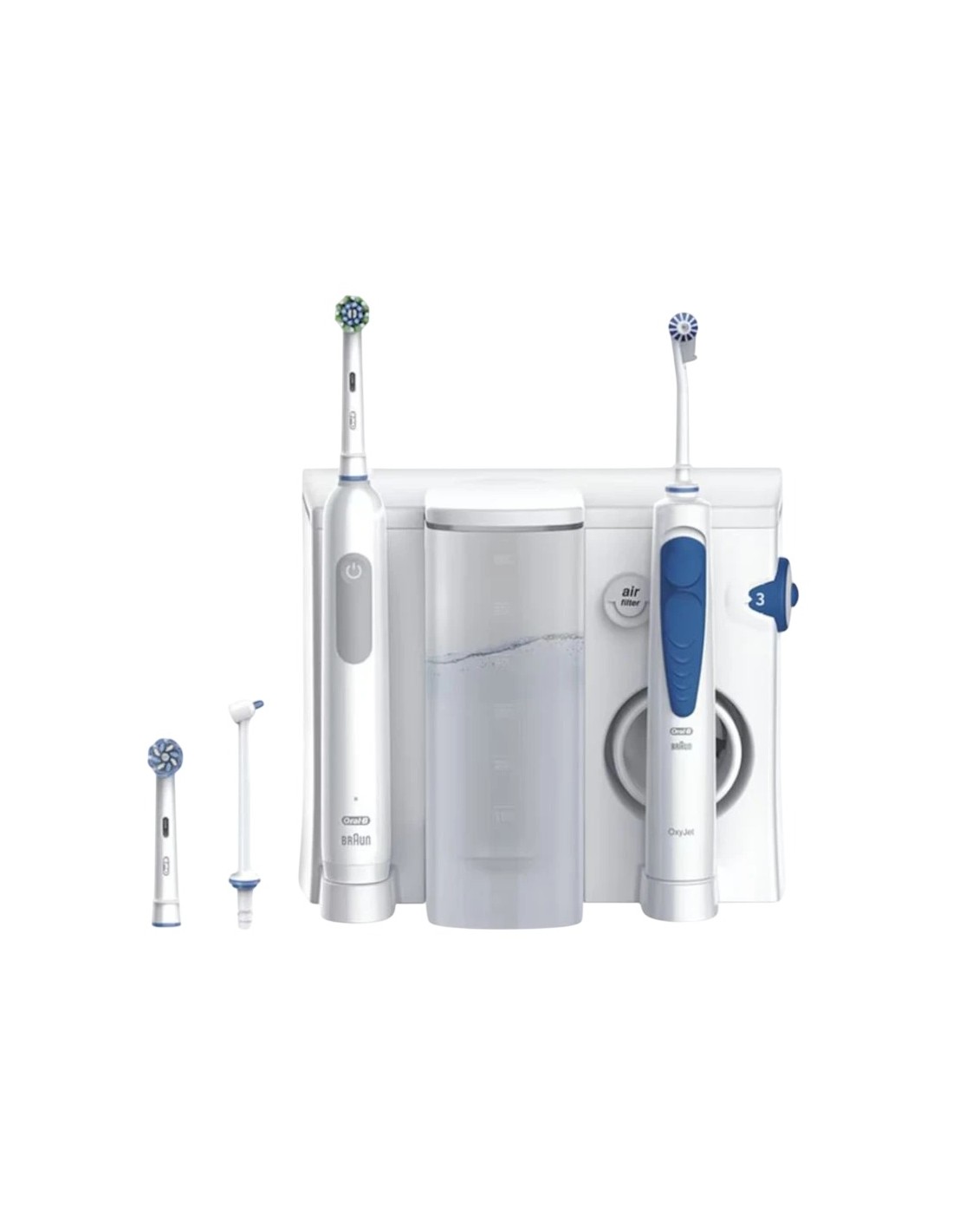 Cepillo de dientes eléctrico + irrigador dental Oral-B Health Center P