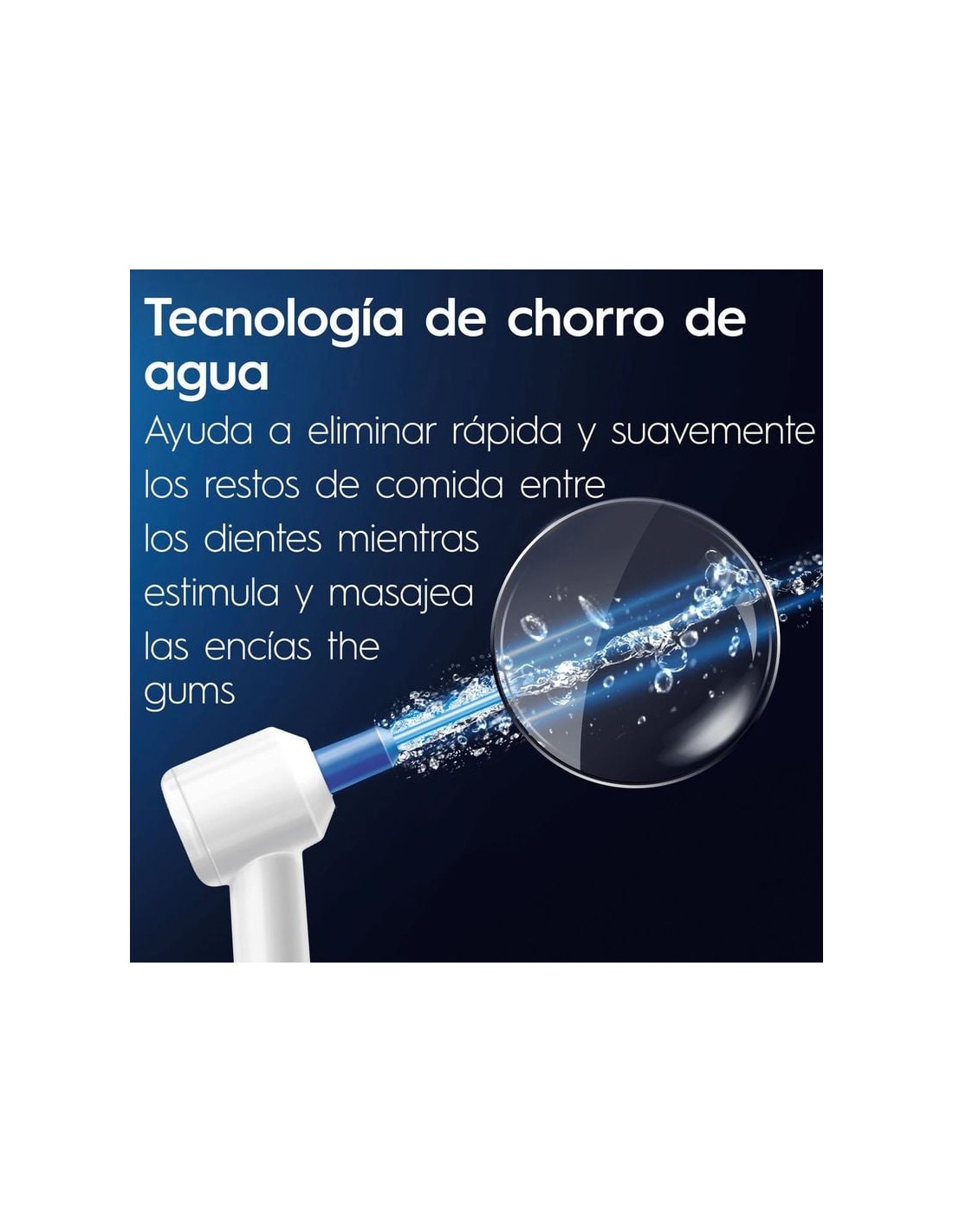 Cepillo de dientes eléctrico + irrigador dental Oral-B Health Center P