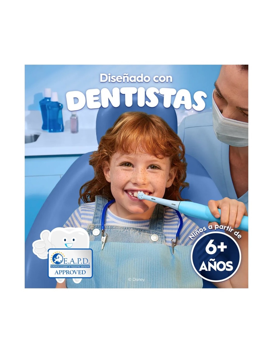 Cepillo de dientes eléctrico Oral-B iO Kids 6+ Stitch con estuche de v