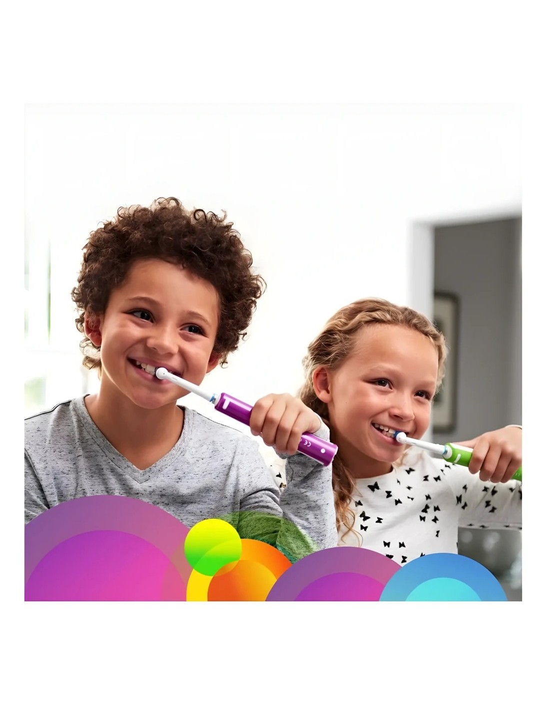 Cepillo Eléctrico Oral-B Pro Junior 6+ Oscilante 2D 3 Modos 1 Cabezal