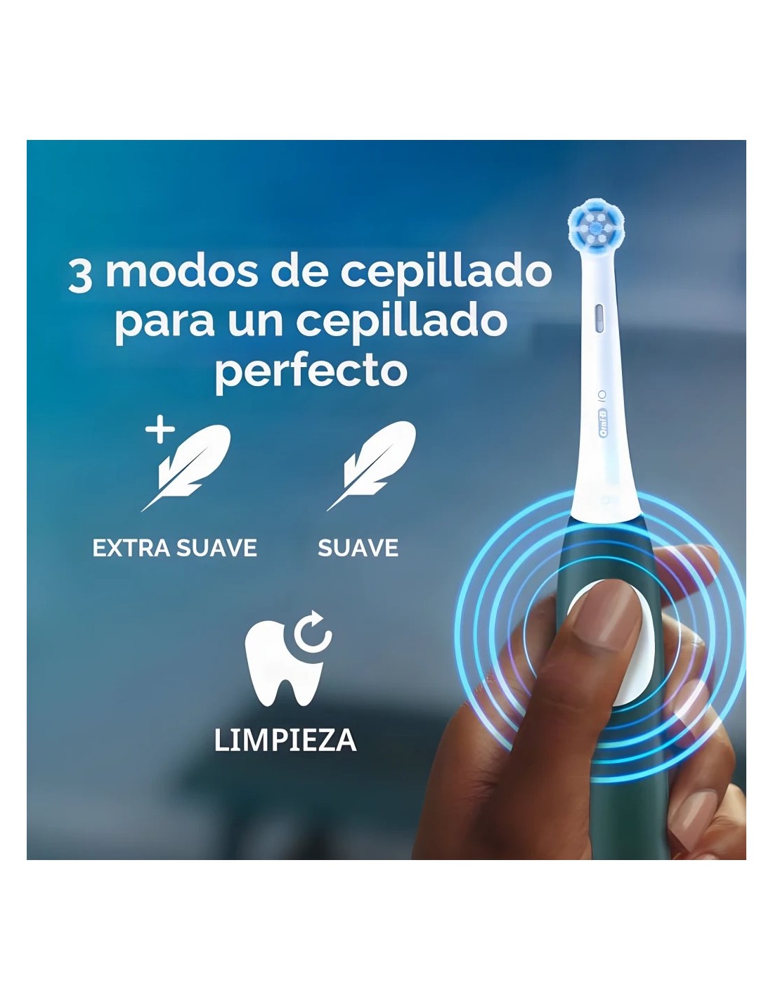 Cepillo de dientes eléctrico Oral-B iO 2 Vibratorio min temporizador 3
