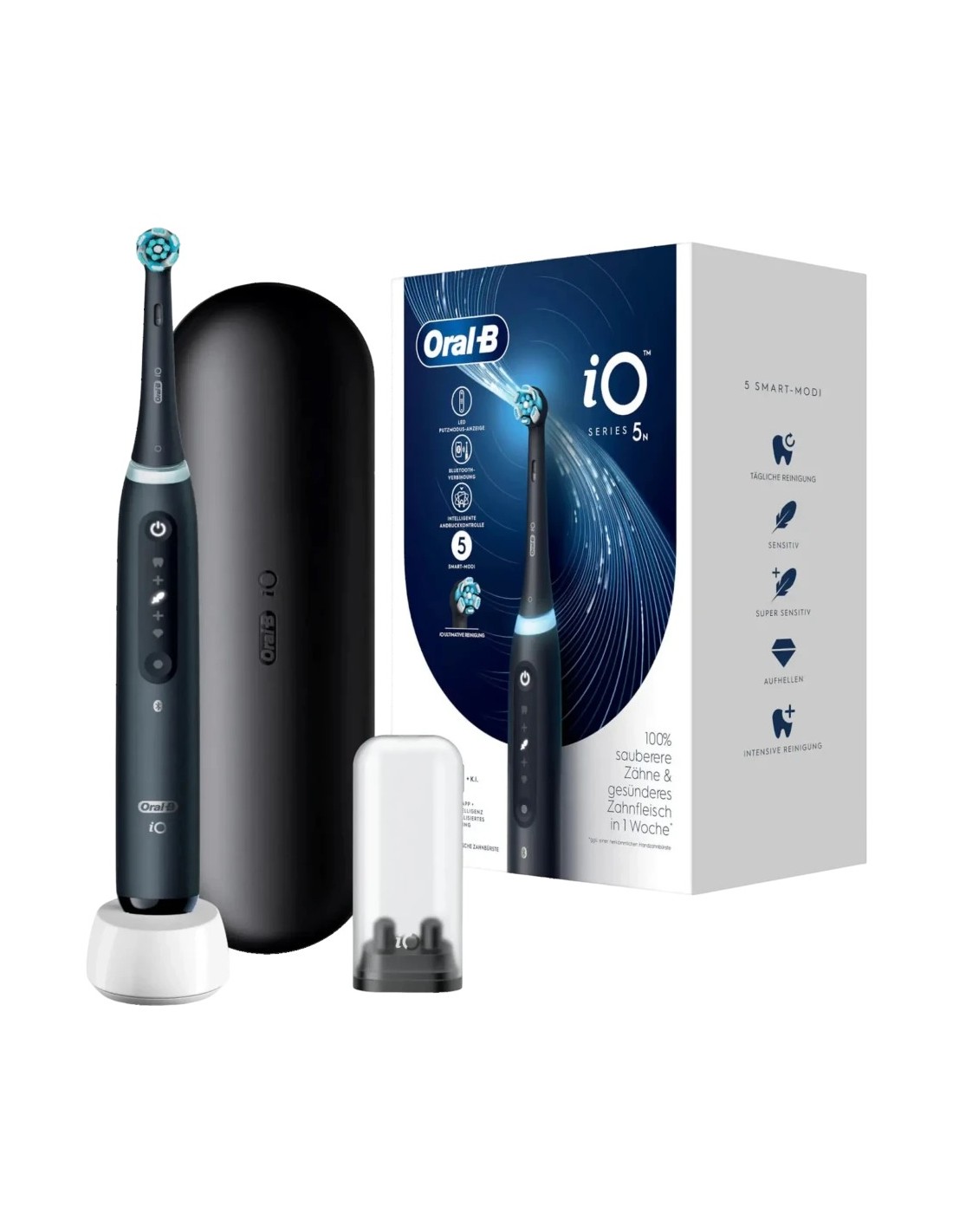 Cepillo de dientes eléctrico Oral-B iO Series 5 IA Bluetooth Modos ina