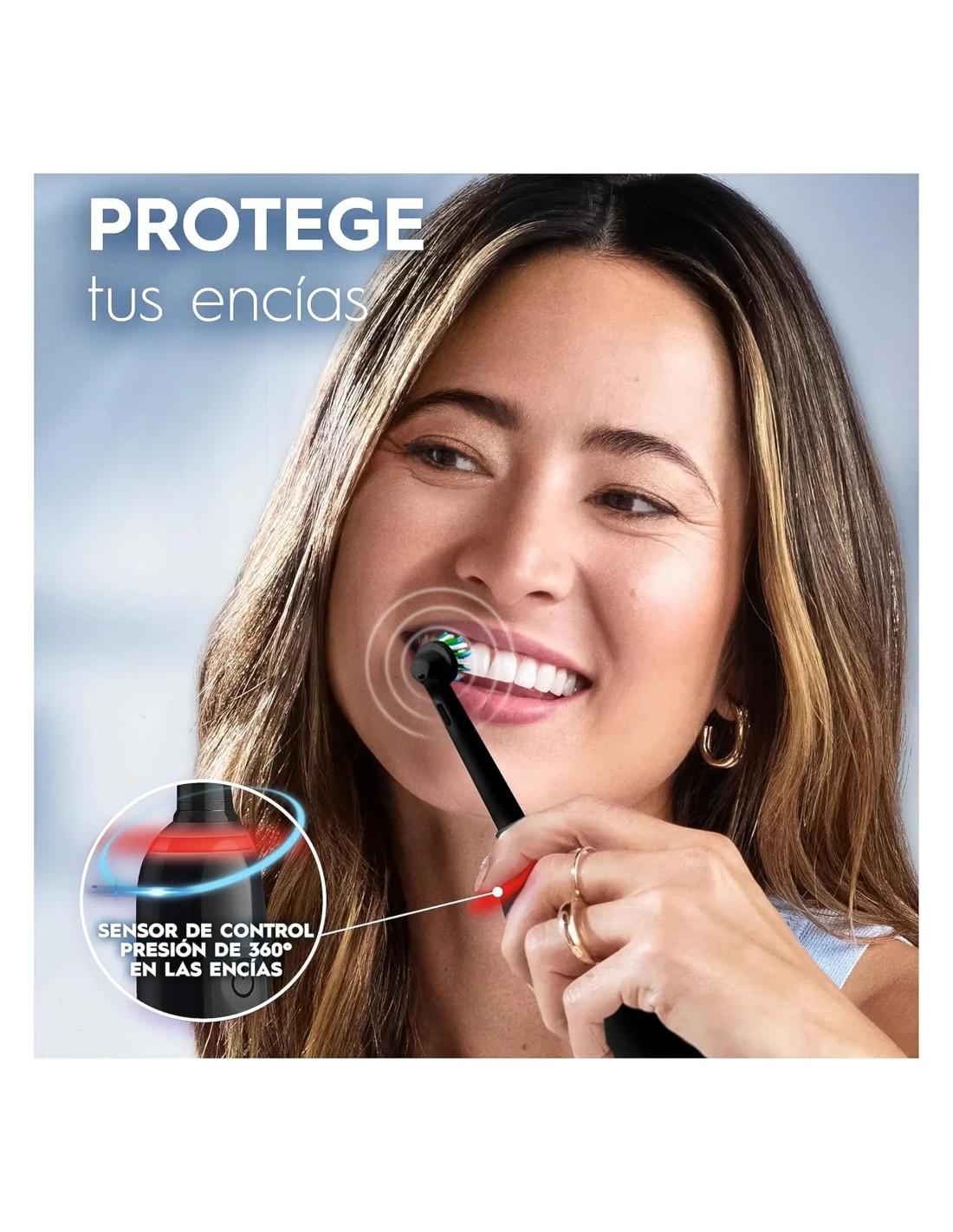 Cepillo de dientes eléctrico Oral-B Pro 3 3000 CrossAction Edition Neg