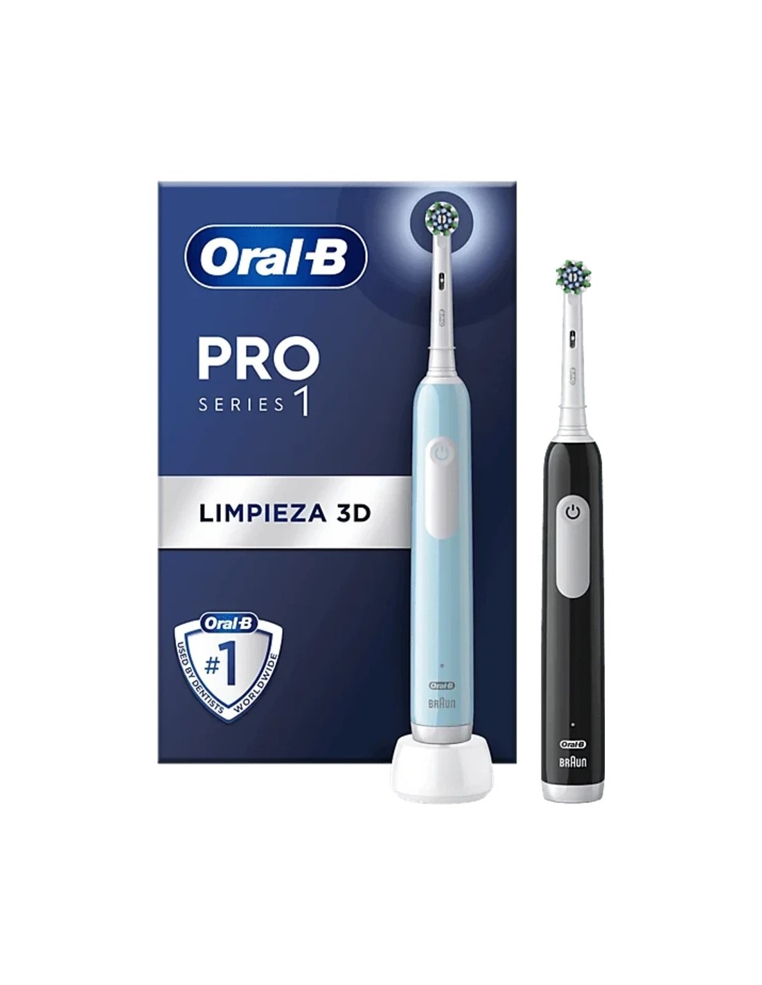 Cepillo de dientes eléctrico Oral-B Pro Series 1 Duo Oscilante 3D inal