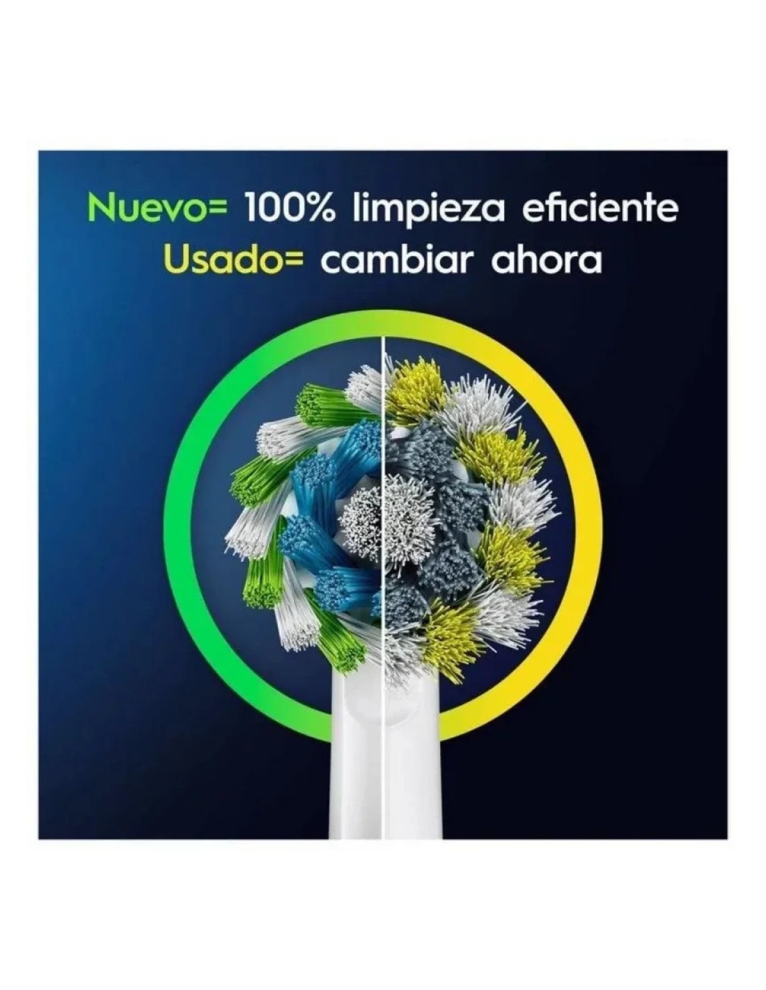 Oral-B Vitality Pro - Cepillo de dientes eléctrico azul con 1 recambio