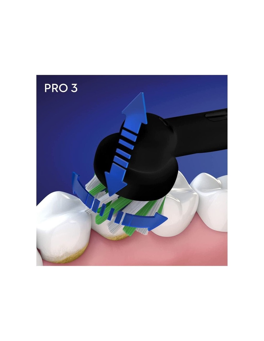 Cepillo de dientes eléctrico Oral-B Pro 3 3500 Negro en Logroño