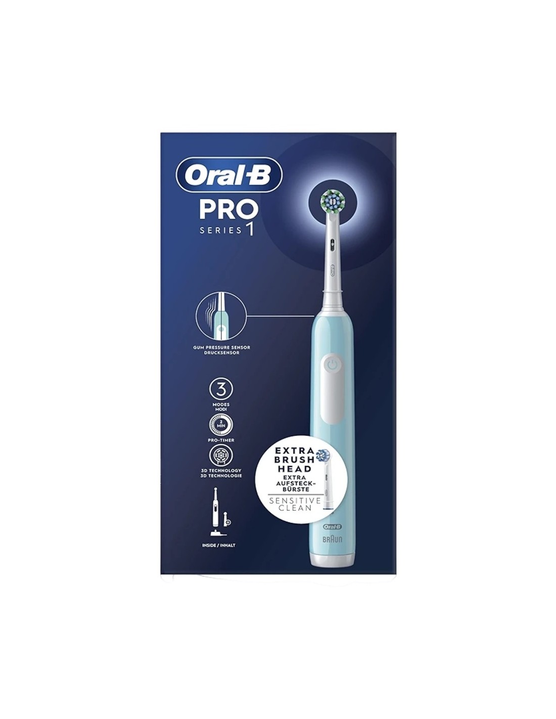 Cepillo de dientes eléctrico Oral-B Pro Series 1 CrossAction Sensor de