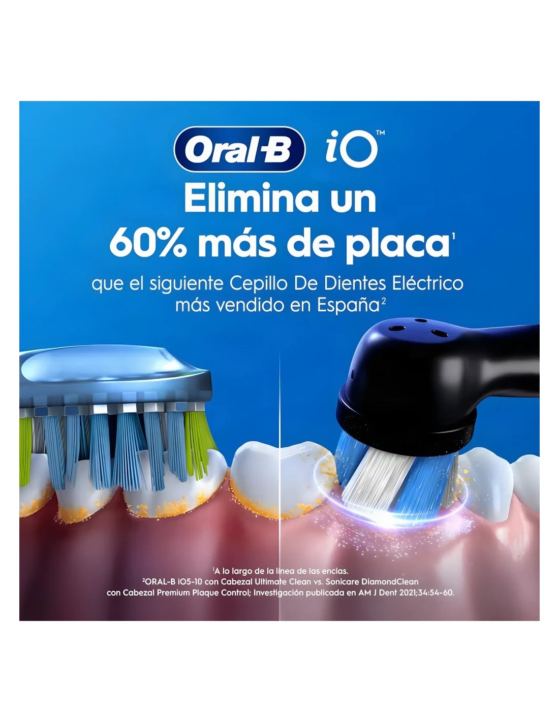 Cepillo de dientes eléctrico Oral-B iO Laboratory 2 Microvibraciones i