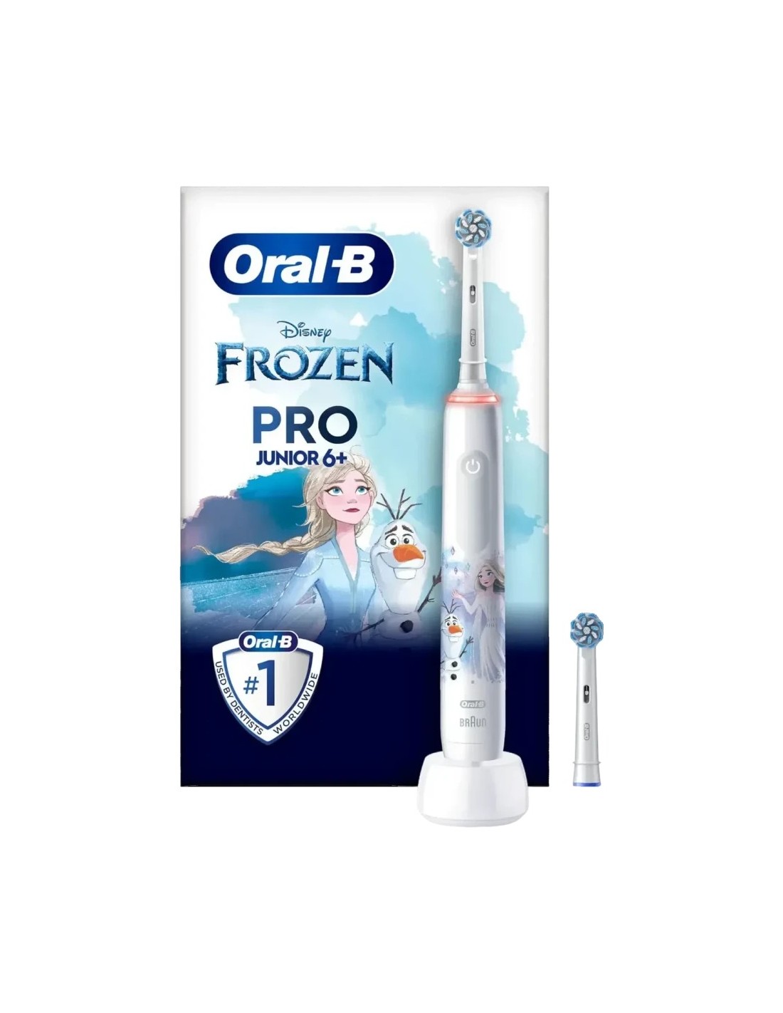 Cepillo de dientes eléctrico Oral-B Pro Junior 6+ Frozen Sónico girato