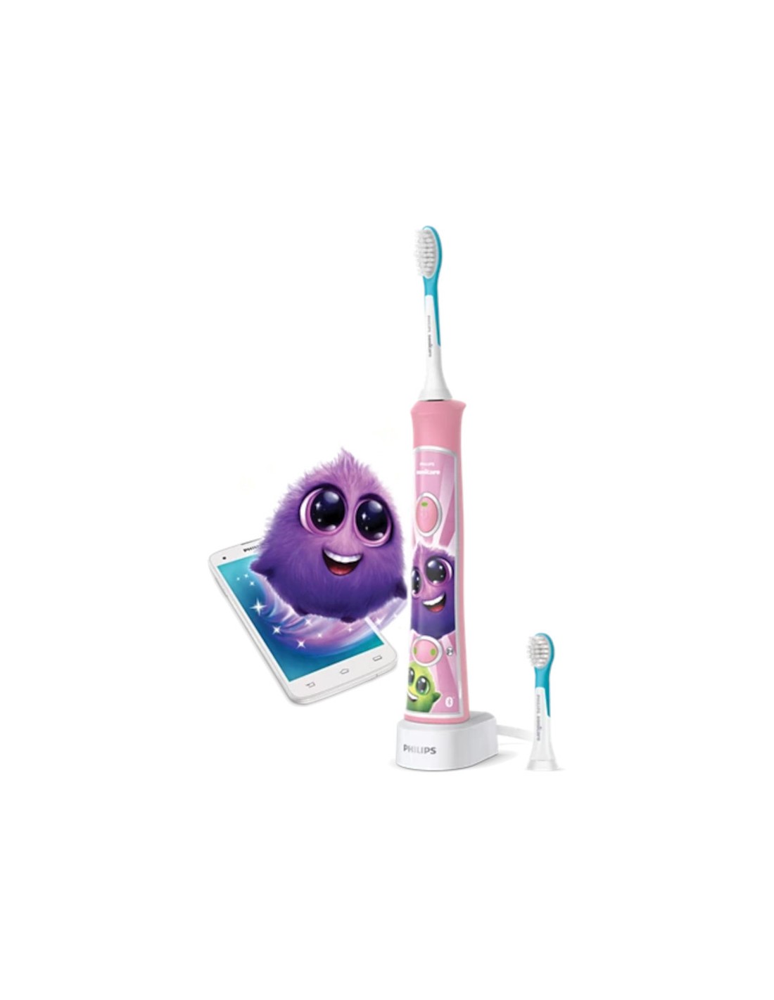 Cepillo de dientes eléctrico Philips Sonicare For Kids HX6352/42 Rosa