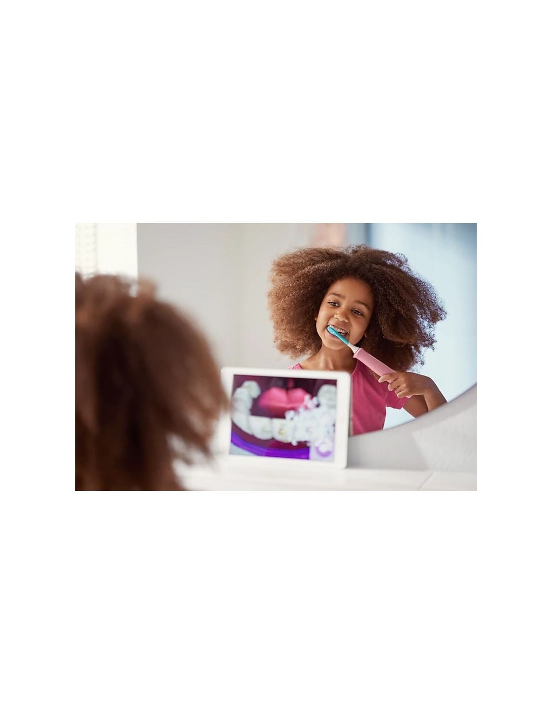Cepillo de dientes eléctrico Philips Sonicare For Kids HX6352/42 Rosa