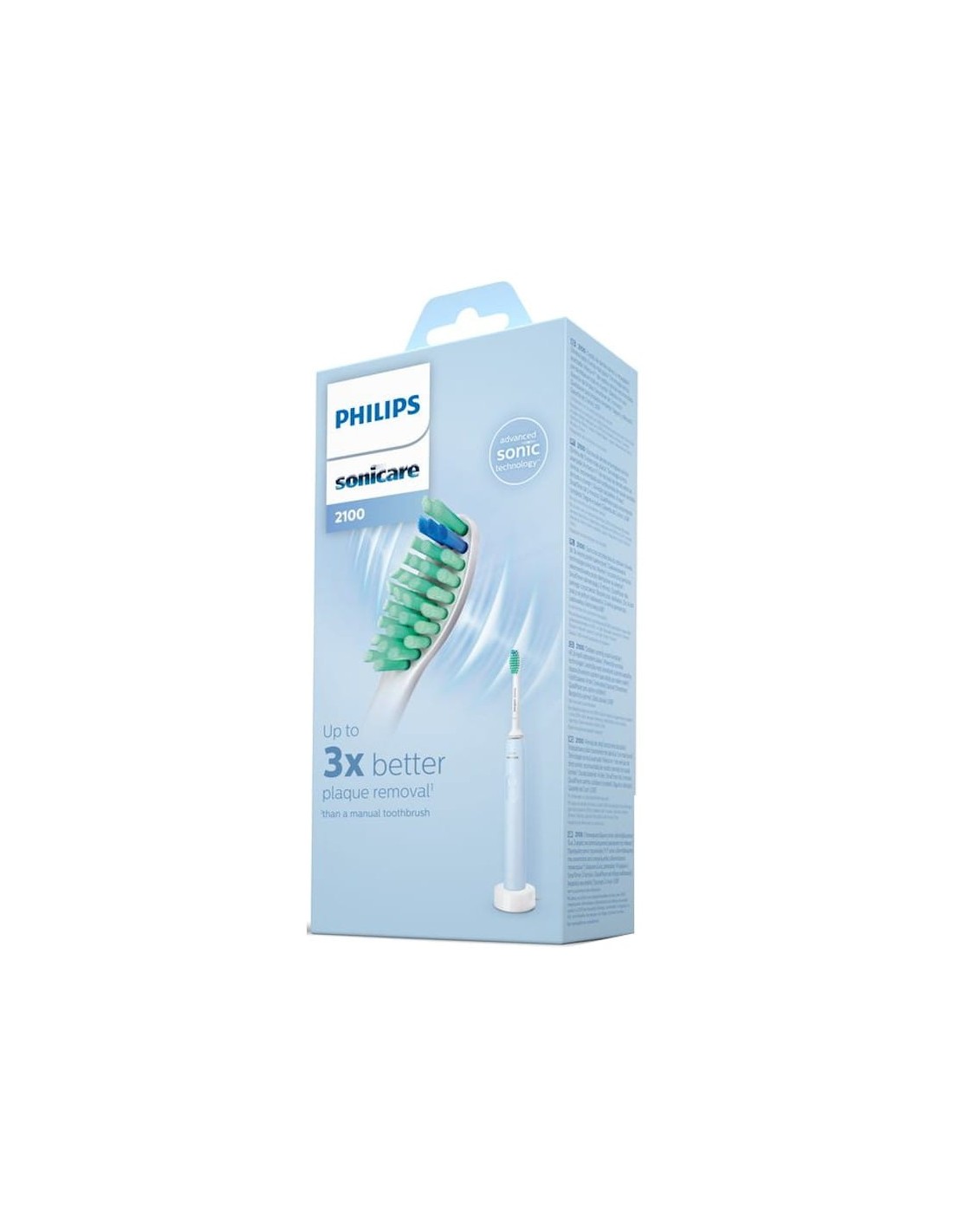 Cepillo de dientes eléctrico Philips Sonicare Serie 2100 HX3651/12 Azu
