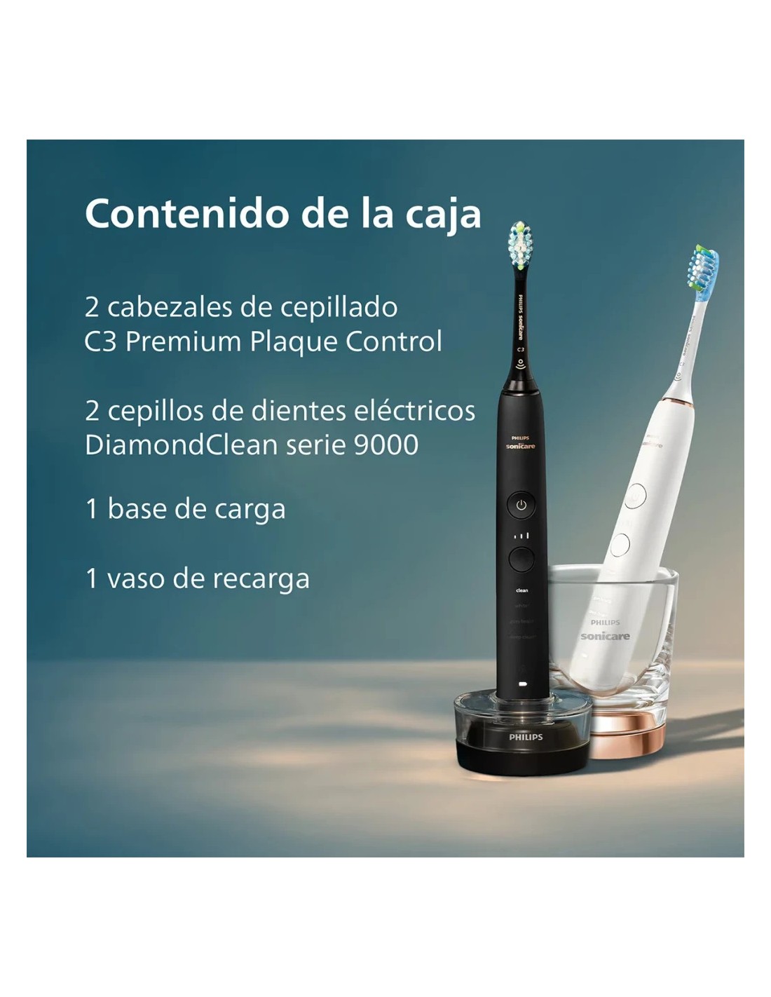 Cepillo de dientes eléctrico Philips Sonicare DiamondClean 9000 HX9914