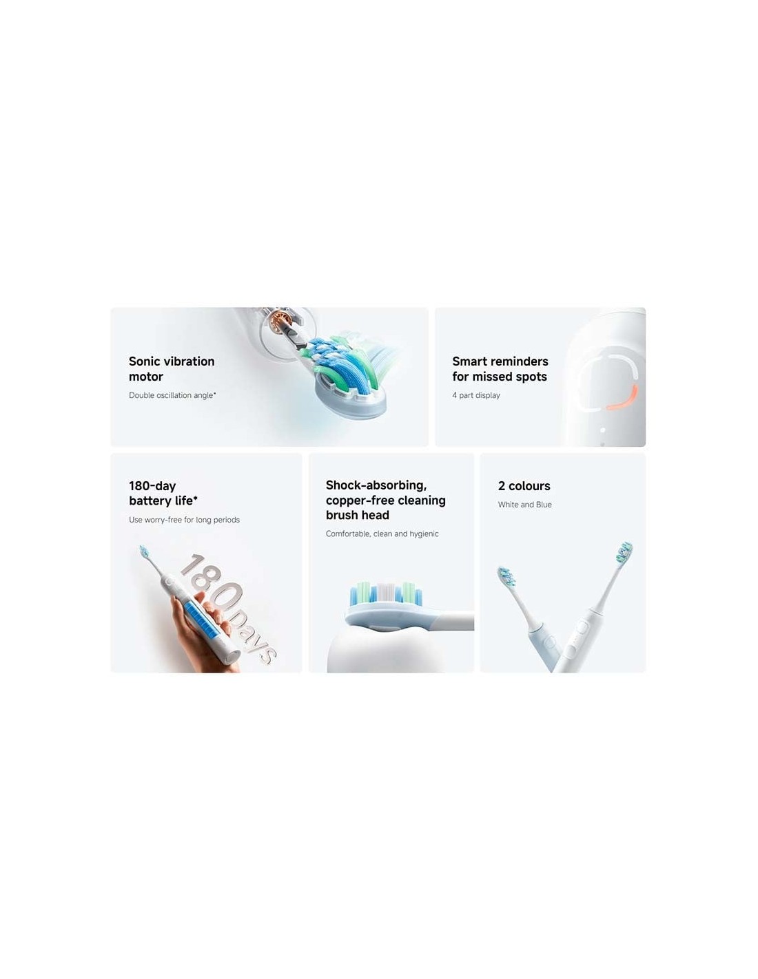 Cepillo de dientes eléctrico Xiaomi Oscillation Electric Toothbrush Bl