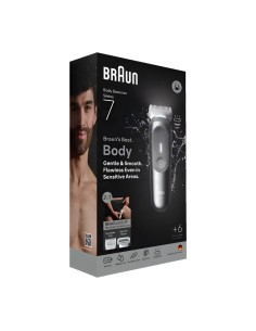 Afeitadora corporal Braun Series 7 BG7550 seco y mojado inalámbrico