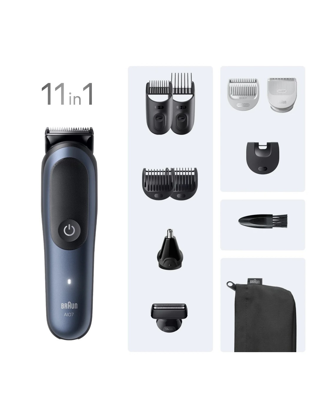 Recortadora multiusos Braun Series 7 AIO7540 All In One Style Kit 120 