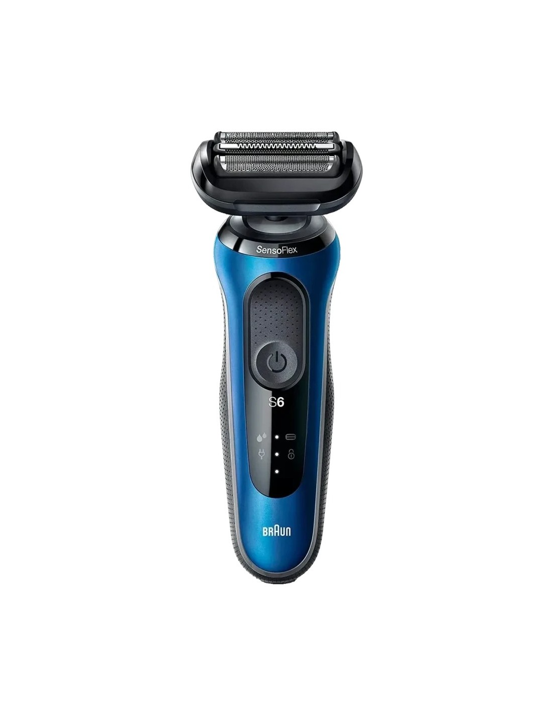 Afeitadora Braun Series 6 seco y mojado 62-B1200s Azul inalámbrico Car