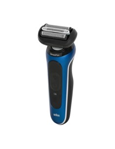 Afeitadora Braun Series 6 seco y mojado 62-B1200s Azul inalámbrico Car 2