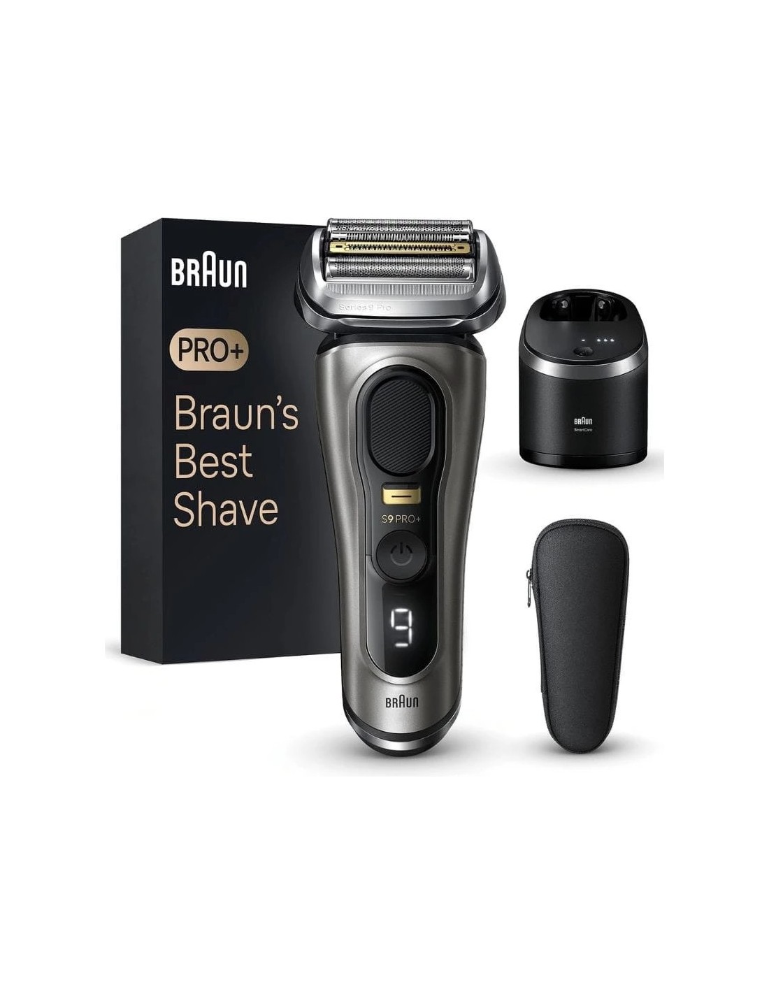 Afeitadora Braun Series 9 Pro+ 9565CC inalámbrico seco y mojado 60 min