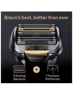 Afeitadora Braun Series 9 Pro+ 9565CC inalámbrico seco y mojado 60 min 2