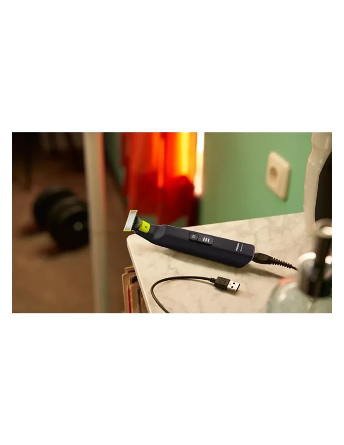 Afeitadora Philips OneBlade Pro 360 QP6542/15 Face + Body seco y mojad