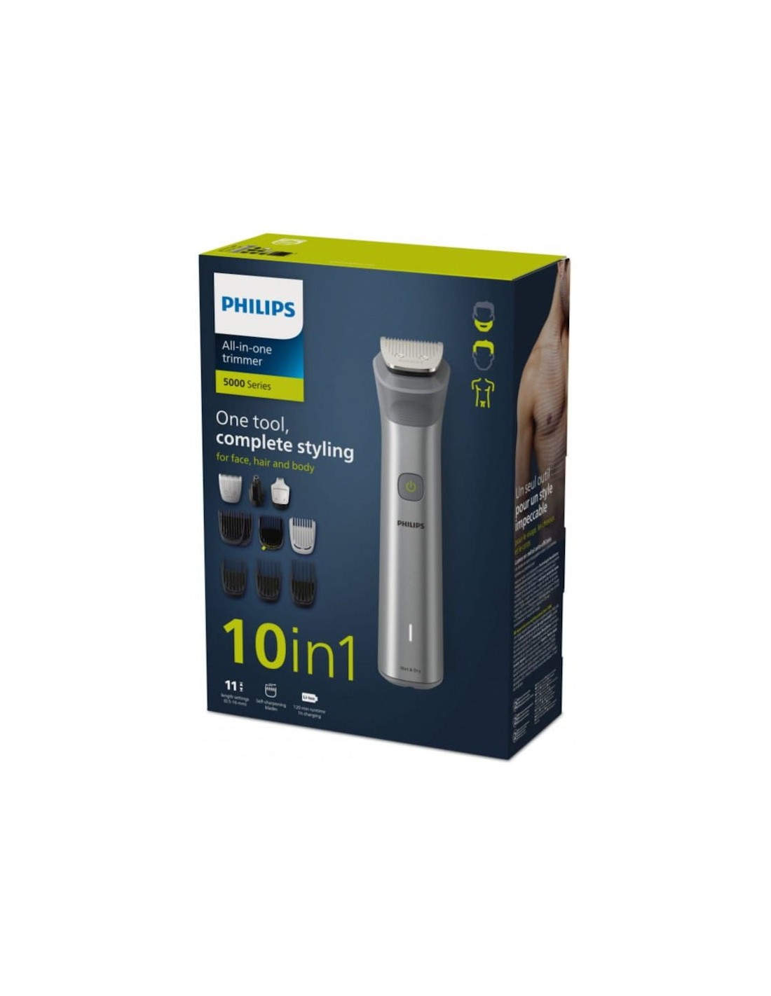 Cortapelos Philips All-in-one Trimmer Series 5000 MG5920/15 Acero inal