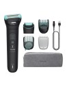 Afeitadora corporal Philips Bodygroom Series 7000 Triple Protect seco 