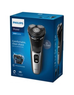 Afeitadora eléctrica Philips Shaver 3000 Series S3143/00 Negro/Plata i 2