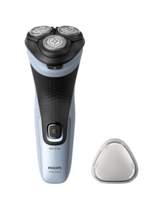 Afeitadora Philips Shaver 3000X Series X3003/00 Negro/Azul seco y moja