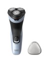 Afeitadora Philips Shaver 3000X Series X3003/00 Negro/Azul seco y moja