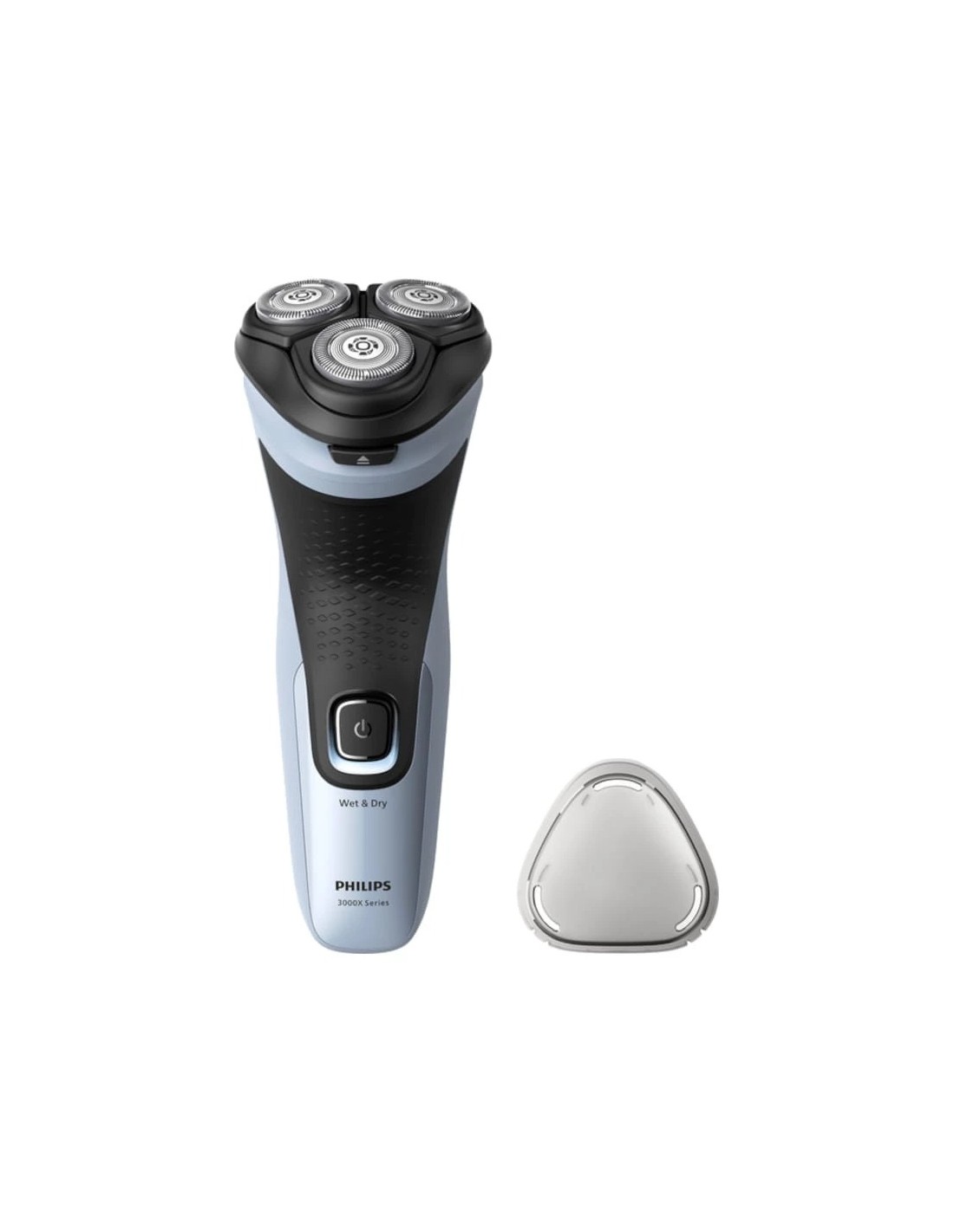 Afeitadora Philips Shaver 3000X Series X3003/00 Negro/Azul seco y moja