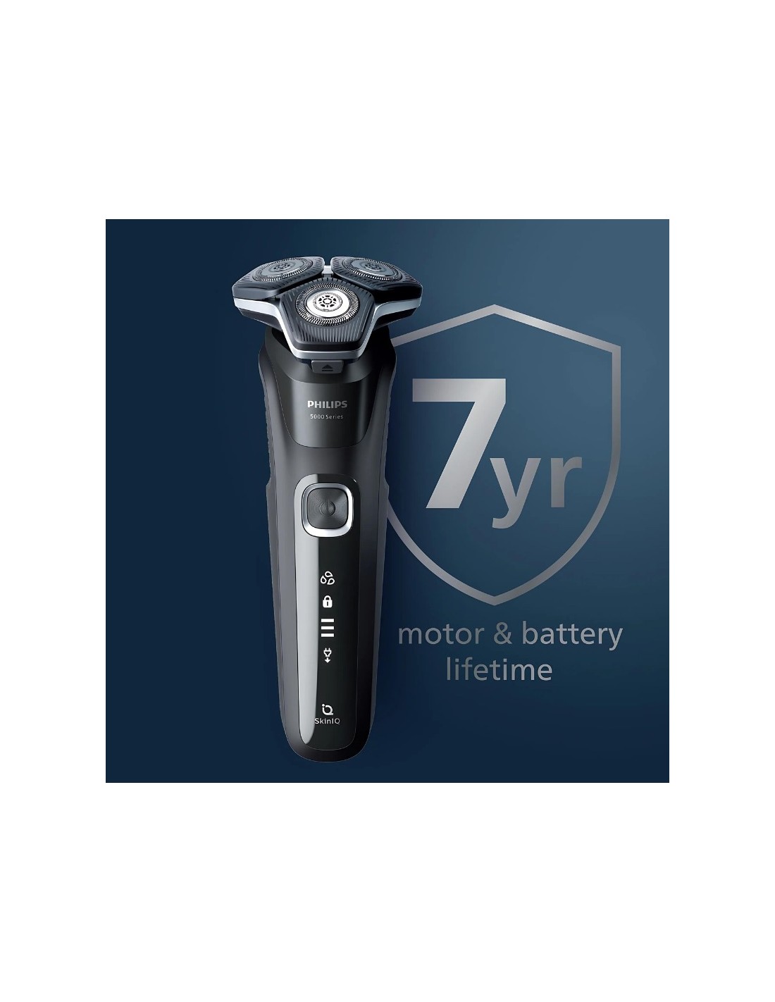 Afeitadora eléctrica Philips Shaver Series 5000 S5885/25 Negro inalámb