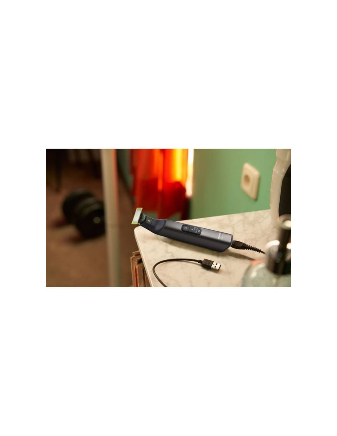 Afeitadora Philips OneBlade Pro 360 QP6552/15 Face + Body seco y mojad