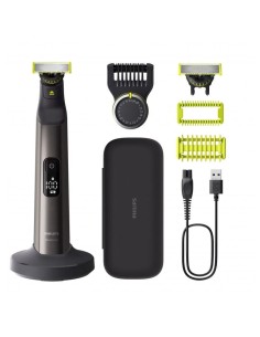 Afeitadora Philips OneBlade Pro 360 QP6652/61 Face + Body seco y mojad