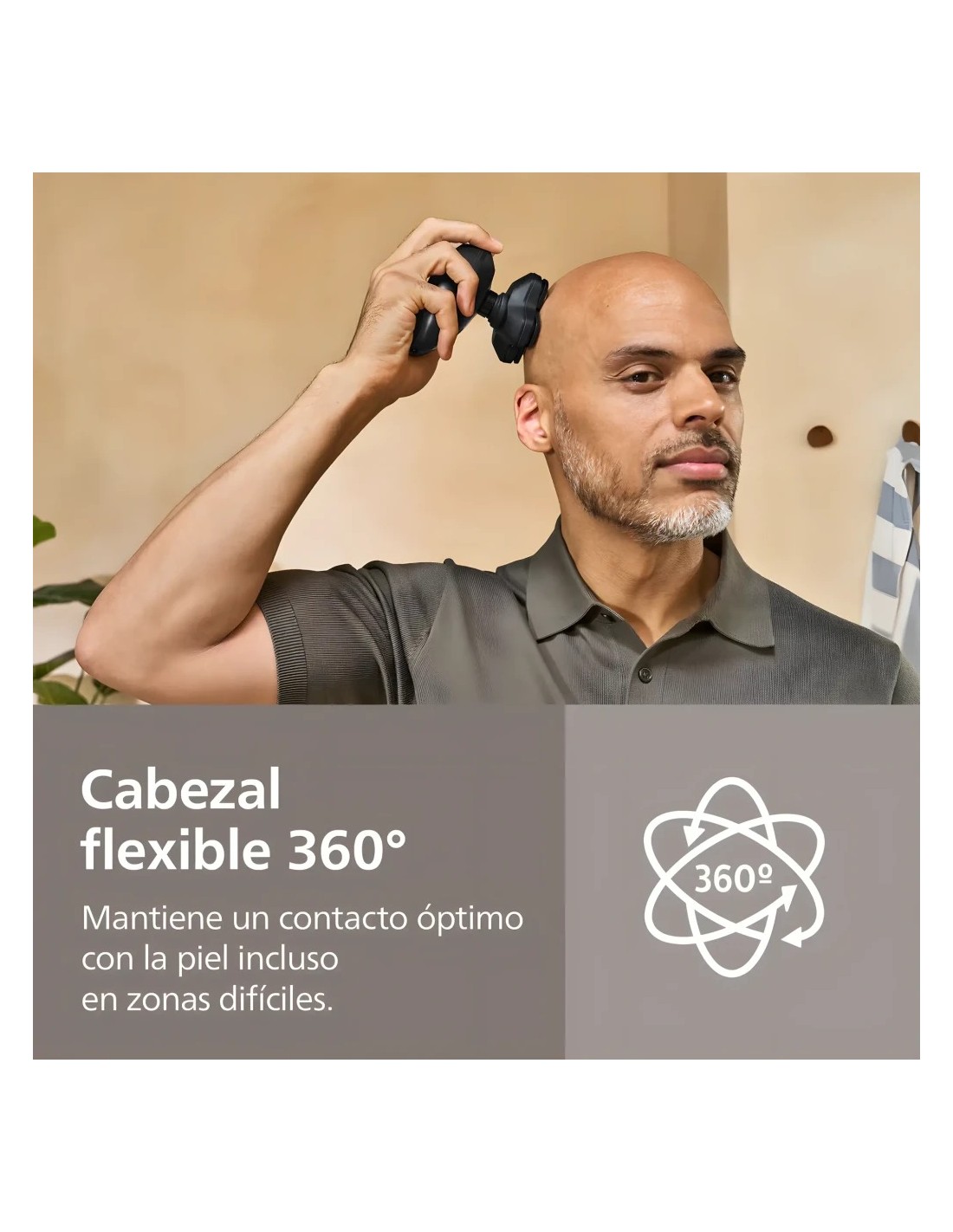 Afeitadora de cabeza Philips Serie 5000 HS5980/15 inalámbrico
