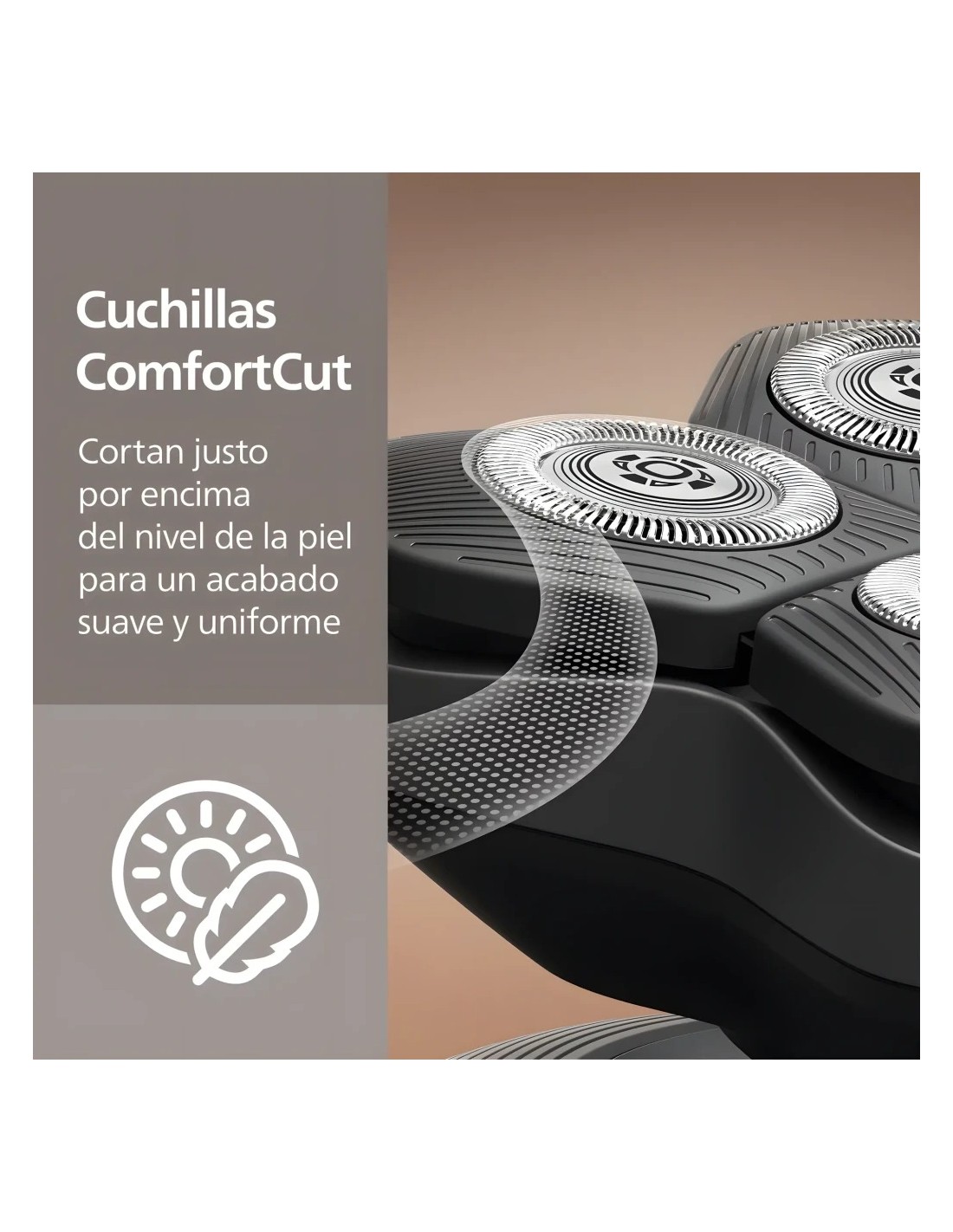 Afeitadora de cabeza Philips Serie 5000 HS5980/15 inalámbrico