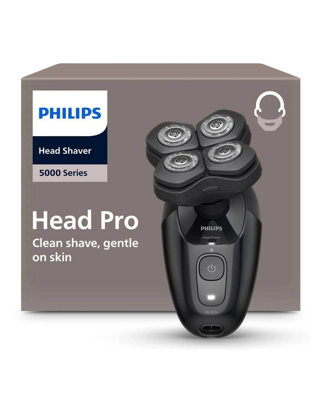 Afeitadora de cabeza Philips Serie 5000 HS5980/15 inalámbrico
