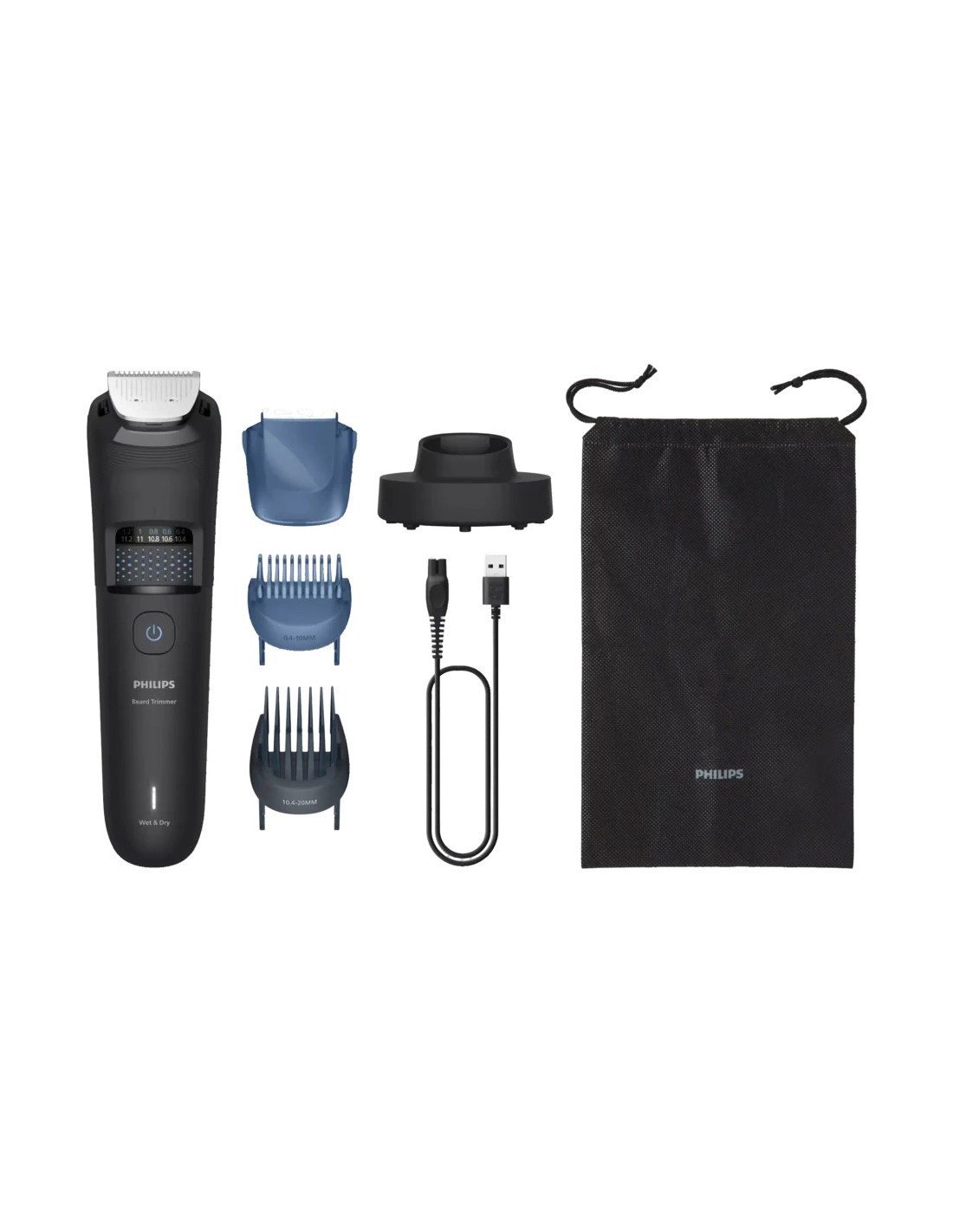 Cortapelos Philips Beard Trimmer Series 5000 BT5780/15 seco y mojado i