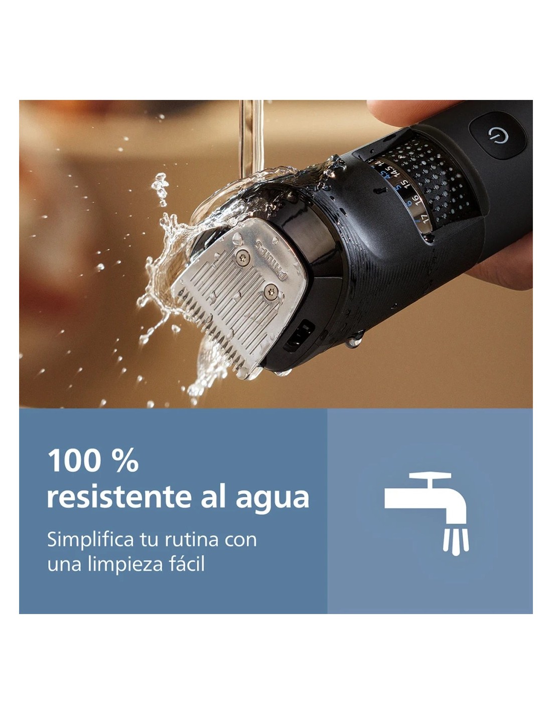 Cortapelos Philips Beard Trimmer Series 5000 BT5780/15 seco y mojado i